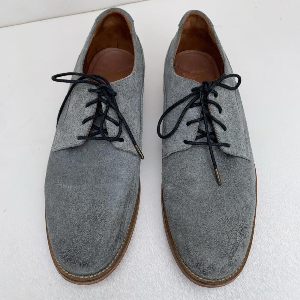 J Shoes Mens Oxford Dress Shoes Size 8 Or 41 Gray Boots Lace Up